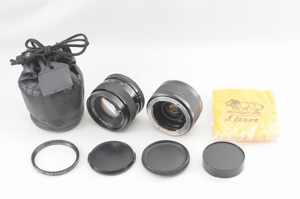 Near Mint] CONTAX Carl Zeiss Planar 50mm f/1.4 MMJ MF Camera